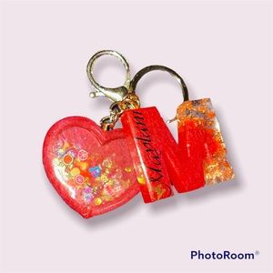 Handmade customizable keychain